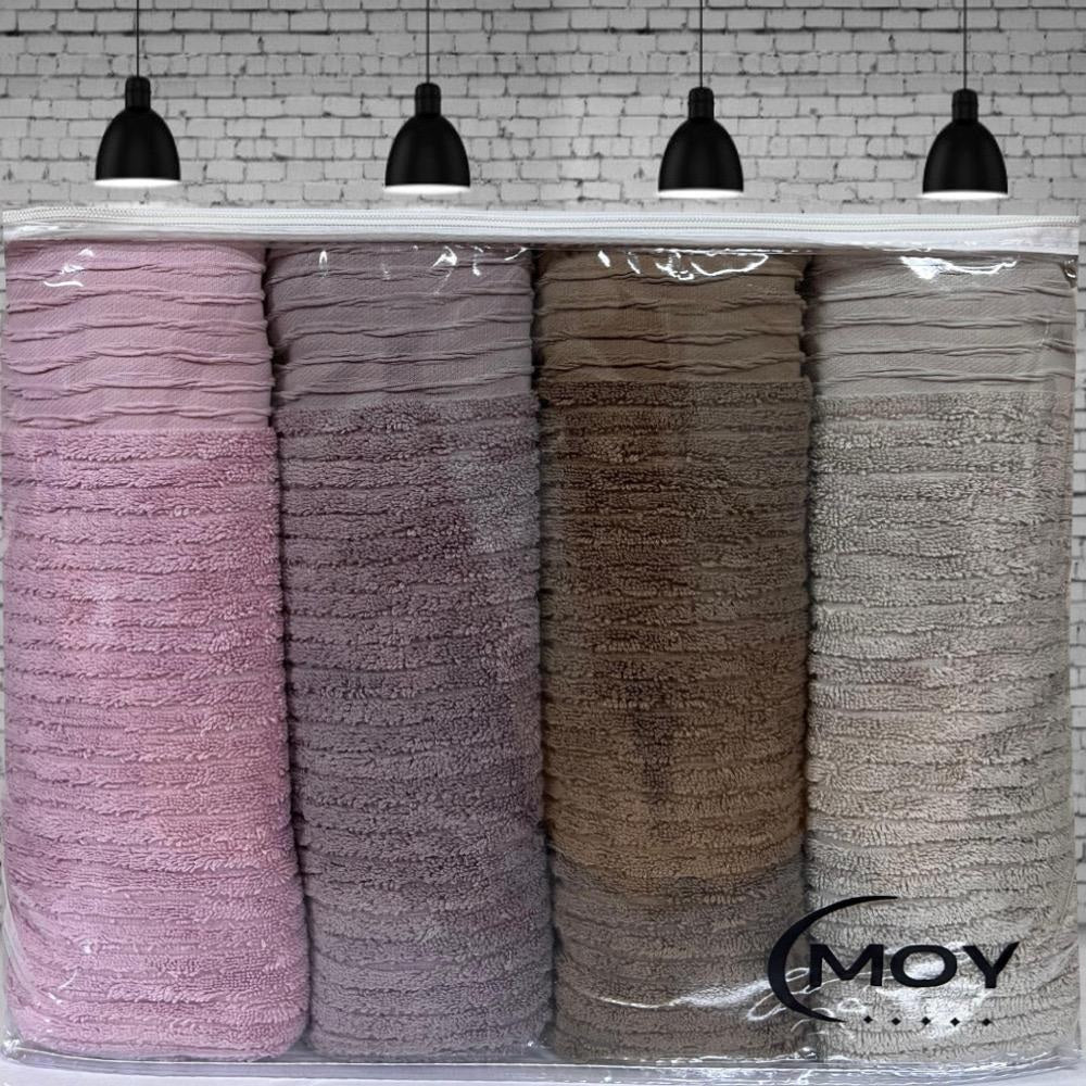 Saçaklı El Havlusu 50×90 cm Dalga Desenli (Seçenek 3)