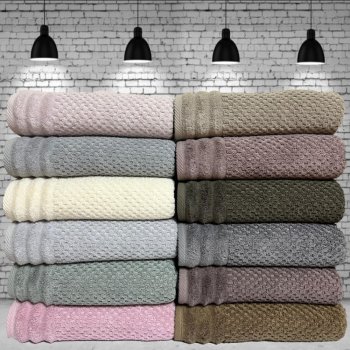 Banyo Havlusu 70x140 Satranç Desen