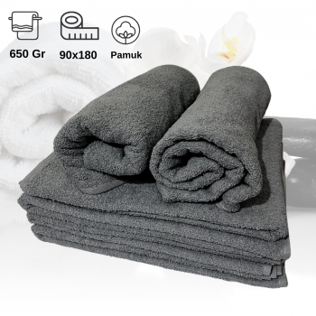 Spa Masaj Havlusu 90x180 Gri