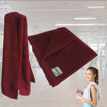 Spor Havlusu 30x90 Bordo